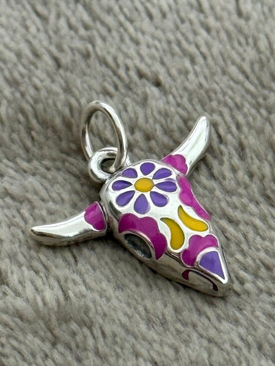 James Avery Jewelry - Enamel Desert Bloom Charm